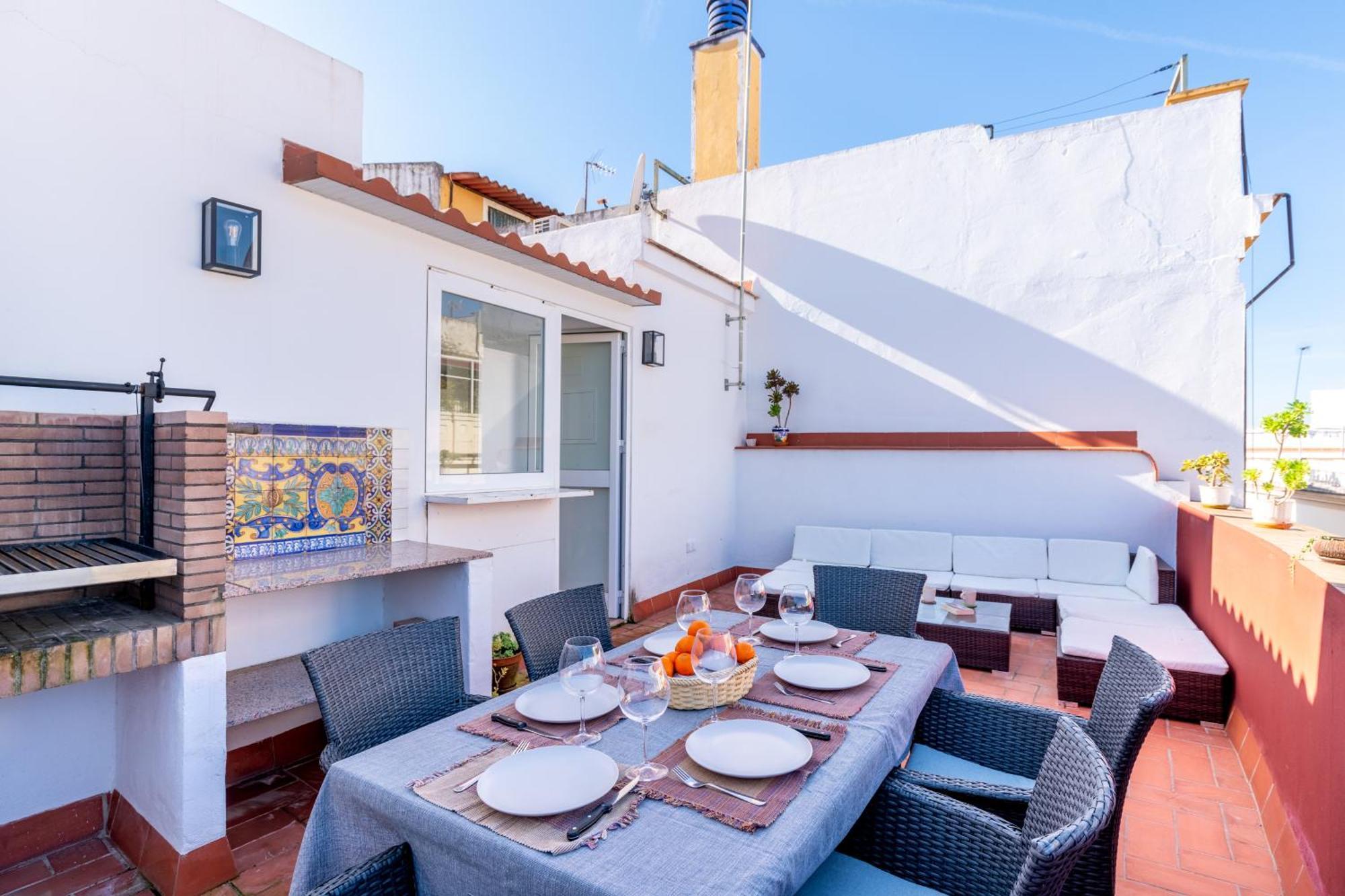 Holi-Rent Penthouse Penuelas Sevilla Exterior foto
