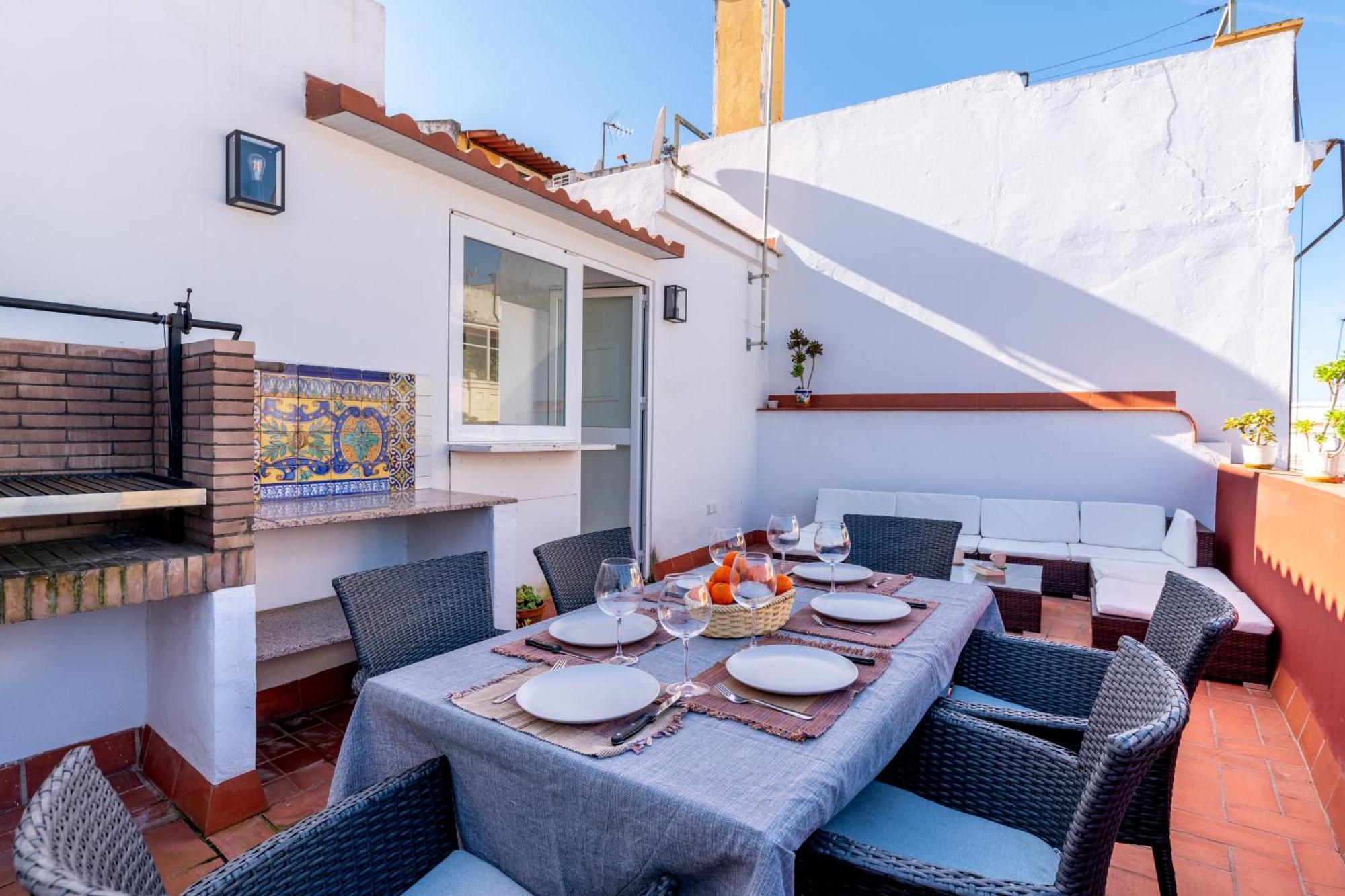 Holi-Rent Penthouse Penuelas Sevilla Exterior foto